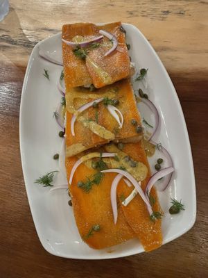 Vegan bruschetta   at Grow in Puerto Viejo De Talamanca
