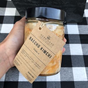 Baechu kimchi. Num. 2 at Herbivore Plant Based & Fermented Food in Reus