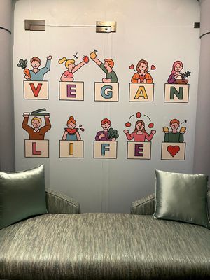 Interior at Just Vegan - Jumeriah in Dubai