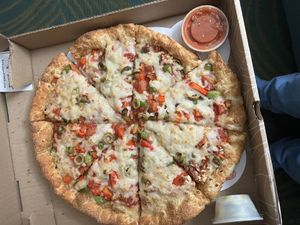 Vegan Tuscany at Sarpino's Pizzeria in Elmhurst