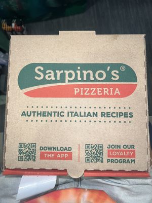Was really happy they had vegan options!  at Sarpino's Pizzeria in Elmhurst