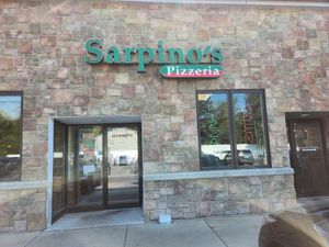 Outsidee  at Sarpino's Pizzeria in Elmhurst