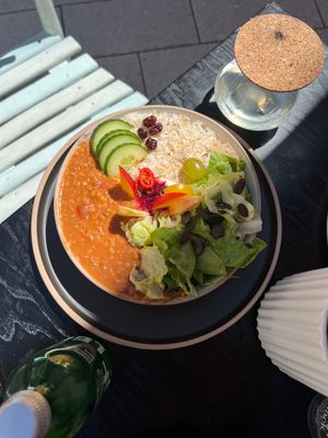 Bowl Indigo  at Lieblingscafé in Bregenz