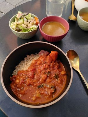 Lunch with soup or salad at Lieblingscafé in Bregenz
