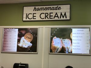 Ice cream at Pistachio's Ice Cream in Port St Lucie