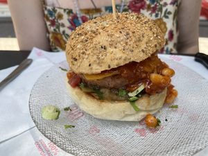 Bangkok at La Golosa Vegan Vurger in Barcelona