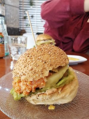 ♥️ at La Golosa Vegan Vurger in Barcelona