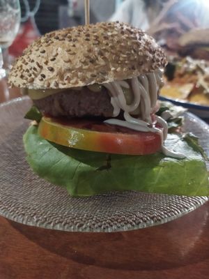 Grrr at La Golosa Vegan Vurger in Barcelona