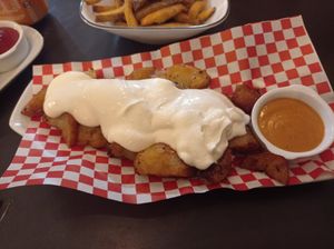 Bravas Golosa at La Golosa Vegan Vurger in Barcelona