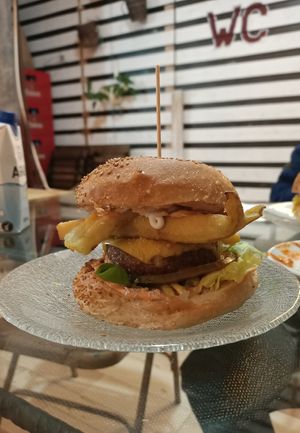 Burguer Bangkok at La Golosa Vegan Vurger in Barcelona