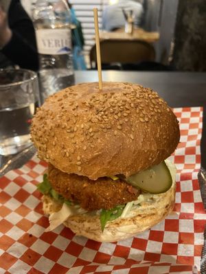 Burger 🍔   at La Golosa Vegan Vurger in Barcelona