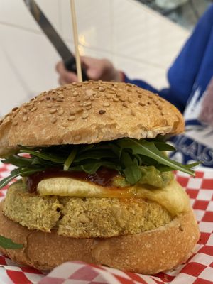 Quinoa indi  at La Golosa Vegan Vurger in Barcelona