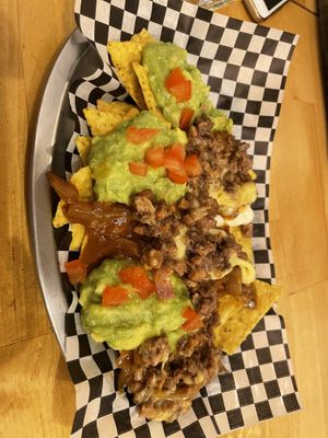   at La Golosa Vegan Vurger in Barcelona