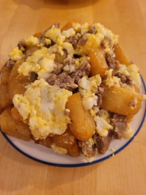  at La Golosa Vegan Vurger in Barcelona