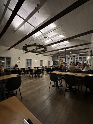 Loved the inside  at TORGIÐ in Siglufjoerdjur