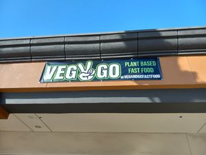 The chicken BBQ wings are good. at Veg & Go Plant Based in Riverside