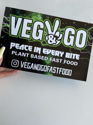 Check out their ig to see delicious food! at Veg & Go Plant Based in Riverside