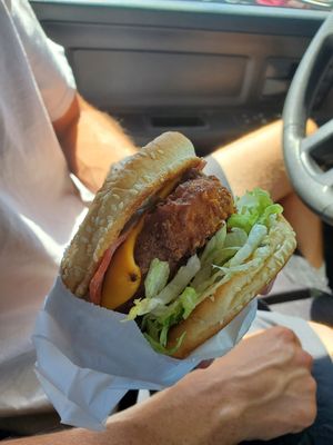 Bak n chik hit the spot at Veg & Go Plant Based in Riverside