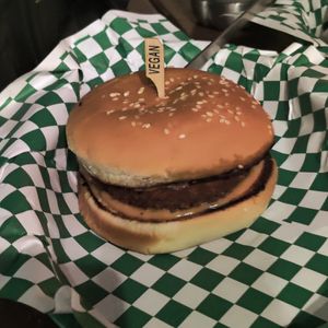 Chikn with secret sauce at Veg & Go Plant Based in Riverside