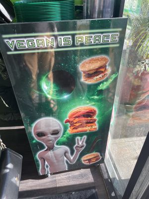 Some unique decor   at Veg & Go Plant Based in Riverside