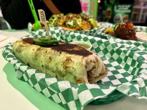 Secret menu Carne Asada Burritoos  at Veg & Go Plant Based in Riverside