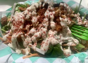 The Star Salad is THE BEST!  at Veg & Go Plant Based in Riverside