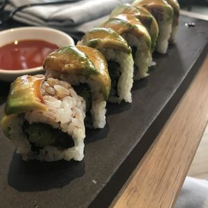 Sushi. No wasabi provided.  at PLANTA in West Palm Beach