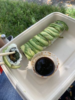 Dragon Roll (Takeout) at PLANTA in West Palm Beach