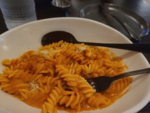 Spicy pasta at PLANTA in West Palm Beach