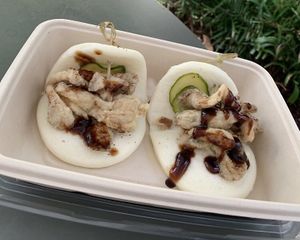Mushroom Bao at PLANTA in West Palm Beach