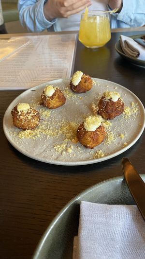 Cauliflower tots   at PLANTA in West Palm Beach