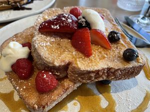 French toast￼ #Veganuary at PLANTA in West Palm Beach