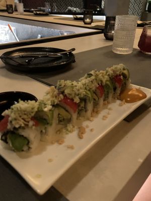 Rainbow roll  at PLANTA in West Palm Beach