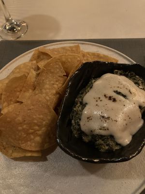 Spinach Artichoke dip  at PLANTA in West Palm Beach