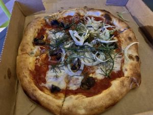 Italian Job Pizza  at PLANTA in West Palm Beach