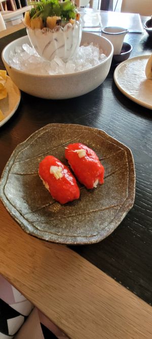 Ahi Tuna rolls at PLANTA in West Palm Beach