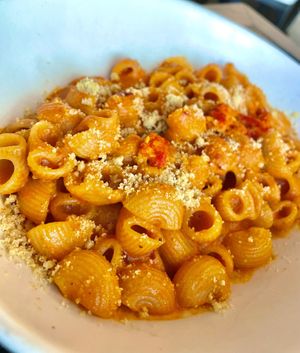 Spicy Lumaconi Pasta  at PLANTA in West Palm Beach