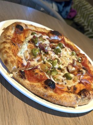 Hawaiian Pizza (My favorite so far)  at PLANTA in West Palm Beach