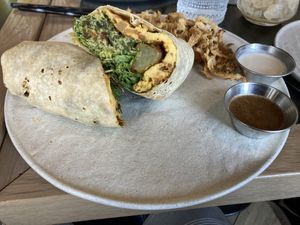 Breakfast burrito  at PLANTA in West Palm Beach