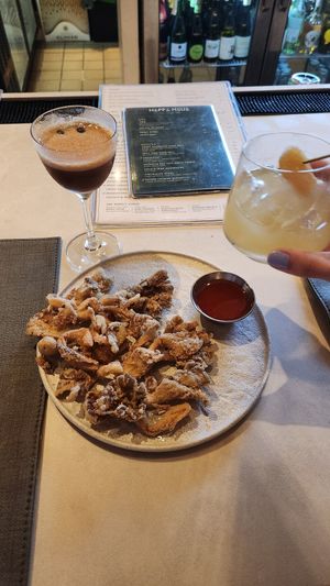 Chicken fried mushrooms at PLANTA in West Palm Beach