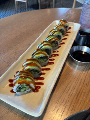 Dragon Roll at PLANTA in West Palm Beach