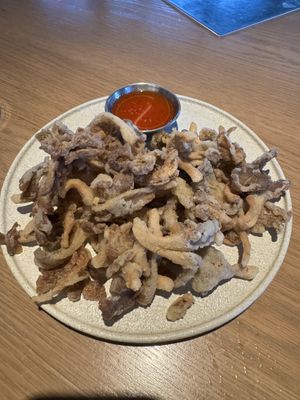 Chick’n mushrooms   at PLANTA in West Palm Beach