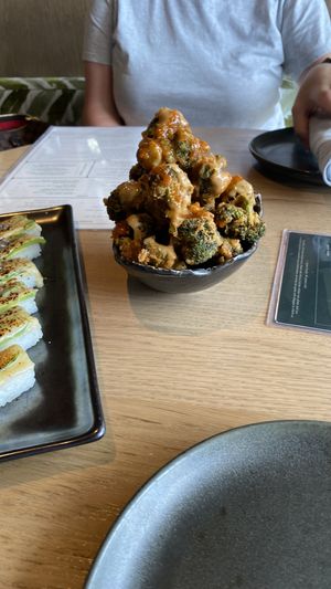 Bang bang broccoli  at PLANTA in West Palm Beach