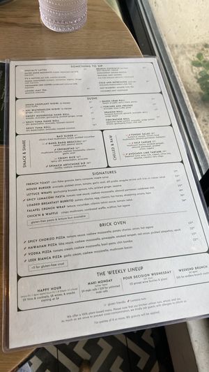 Menu June 2024  at PLANTA in West Palm Beach