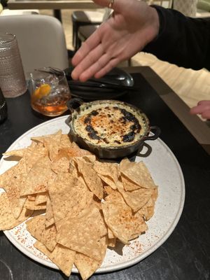 Spinach artichoke dip  at PLANTA in West Palm Beach