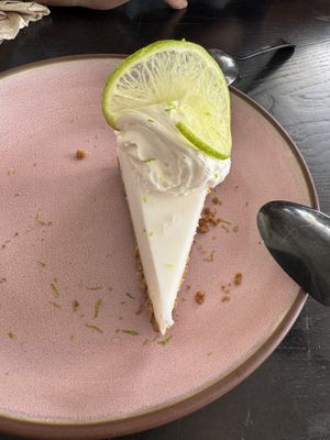 Key lime cheesecake   at PLANTA in West Palm Beach