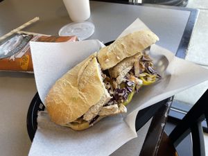 Vegan Chicken Bacon Avocado  at Timmy Ginger's Sandwich Shop in Roseville