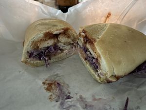 #22 - the hot breaded chicken sando - very good!   at Timmy Ginger's Sandwich Shop in Roseville