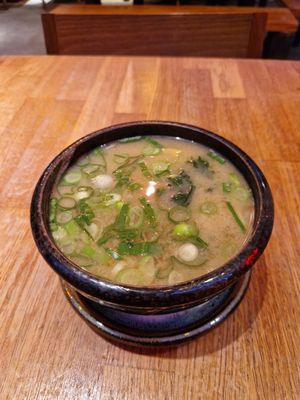 Miso Suppe at Kini in Hamburg