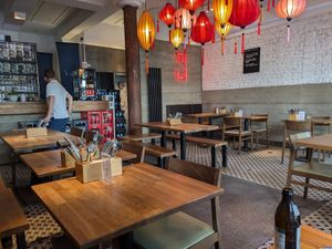 Inside at Kini in Hamburg